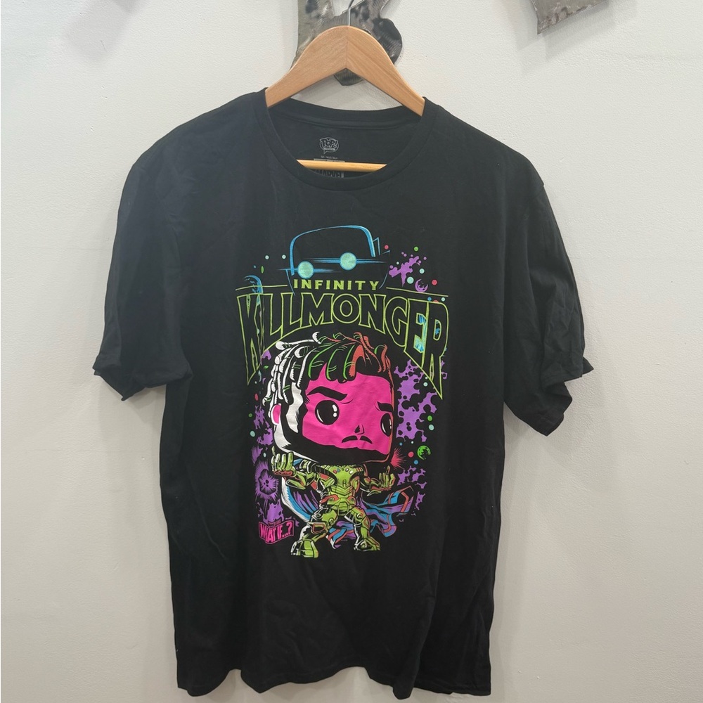 Marvel Pop! Tees Black Graphic Shirt